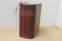 Cookery. Mrs Beeton's Household Management. An early 20th Century reprint. Original binding. (1)
