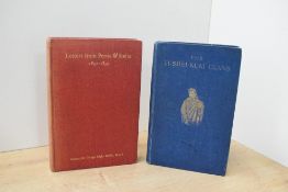 Travel. Indian interest. Two titles. Lady Barker [ed.] - Letters from Persia and India 1857-1859.
