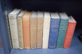 History and Biography. Cloth-bound selection. See images for titles. (9)