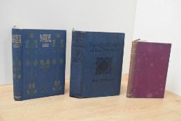 Literature. Science Fiction. Three titles. Wells, H. G. - The First Men in the Moon. London: