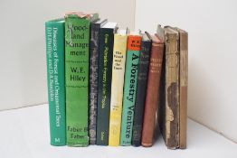 Forestry, Planting, and Woodland Management. A selection of specialist monographs. See images for