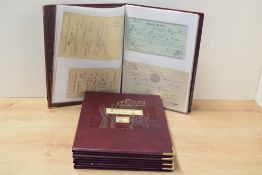 Railways. Albums of ephemera. Miscellaneous documents. See images for samples of contents. (5)