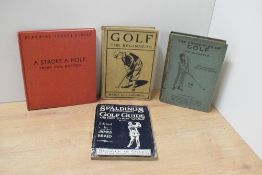 Golf. Four titles. See images. (4)