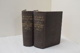 Industrial History. Ure, Andrew - A Dictionary of Arts, Manufactures, and Mines: &c. London: