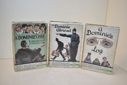 Literature. Neill, A.S. Three titles. A Dominie's Log (1915, 1st edition); A Dominie Abroad (1923,