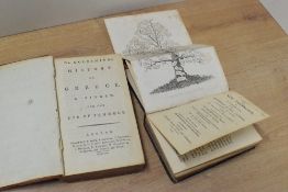 Greek History. Two titles. Dr. Goldsmith's History of Greece, Abridged for the Use of Schools.
