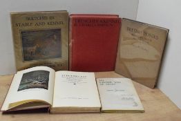 Equestrian Sport and Hunting. Four titles. Higginson, A. Henry - As Hounds Ran: Four Centuries of