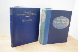 Antique reference. Two titles. Francis, Grant R. - Old English Drinking Glasses. London: Herbert