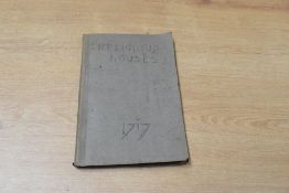 Antiquarian. Ecclesiology. Anon. - A Summary of all the Religious Houses in England and Wales,