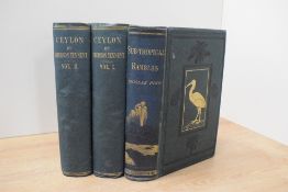 Travel. Two titles. Tennent, Sir James Emerson - Ceylon An Account of the Island, &c. London: