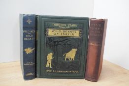 Travel and Sporting. Three titles. Fothergill, Edward - Five Years in the Sudan. London: Hurst &