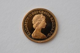 An Elizabeth II 1980 Royal Mint Proof Gold Sovereign, Rev George And Dragon, 8.00 Grams,