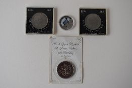 A Charles III 2024 Commemorative BU Cupro-Nickel Halfcrown, Obv Charles III D.G Rex F.D Gibralter