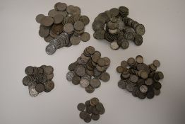An Amount Of Silver And Cupronickel George V, George VI And Elizabeth II Coinage, Comprising,