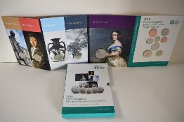 A Royal Mint 2019 Annual Coin Set, BU, Comprising, 200th Anniversary Of Birth Of Queen Victoria £