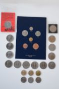 A Set Of 1967 Uncirculated Coins, Comprising, A Halfcrown, Florin, Sixpence, Threepence, Penny And