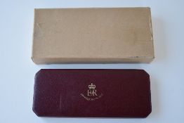 A Presentation Boxed Set Of Elizabeth II 1953 Royal Mint Proof Coins, Comprising A Crown, Halfcrown,