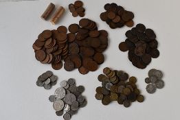 An Amount Of Nineteenth And Twentieth Century Coins, Comprising, Halfcrowns, Florins, Shillings,
