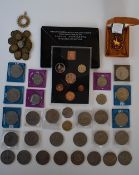 An Elizabeth II 1971 Royal Mint Proof Set, Fifty New Pence to Half New Pence, Sealed Plastic Case