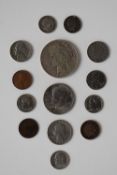 A Small Collection Of United States Coins, Including, A 1863 Civil War Indian Head One Cent, A