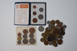 A Set Of Elizabeth II 1953 Uncirculated Coins Comprising, A Halfcrown, Two Shillings, Scottish And