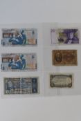 Royal Bank Of Scotland Jack Nicklaus Commemorative £5 Banknotes, JWN 0387453, JWN 1840559. A British