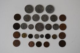 A Selection Of Silver And Copper Eighteenth, Nineteenth And Twentieth Century Mainly British Coins