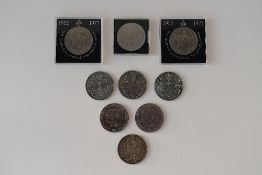 A George V 1935 Jubilee Crown, Rev' Rocking Horse' George And Dragon. Elizabeth II Commemorative