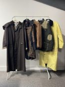 Five country pursuit style coats to include Rydale, Bronte, Jack Murphy, Welligogs and Open Field