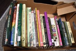 A large assortment of nature books to include titles Teresa Mclean 'Medival English Gardens' and