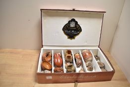 A quantity of miniature ceramic items including creamers, vases and plates, thirty pieces