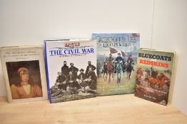 Four 20th-century hard back books, with titles pertaining to military history, (4), condition is