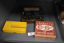 An early 20th-century Bakelite ‘Binomag’ head magnifier glasses, marked for Alfred Herbert Limited