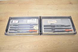 Two boxed sets of Rotring Art Pens and Pencil