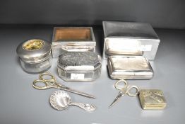 A quantity of late 19th to early 20th-century metal ware, to include a large L.B.S Company ESPN