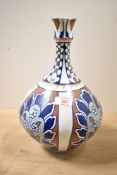 An early 20th-century Bursley Ware 'Baghdad' vase, designed by Frederick Rheadd (1880-1942) in the