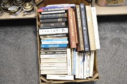 A box of miscellaneous books, various, including paper backs, cookery guides etc