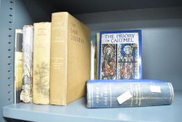 Of local Cartmel interest, a quantity of 20th-century hardback books, to include a quantity of