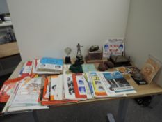 1960's and later Boxing Ephemera and Trophy's, Many Programmes including 1966 Brian London V