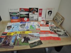 Football Programmes, 1965 Manchester United V Everton, 1968 Manchester United V Newcastle United,