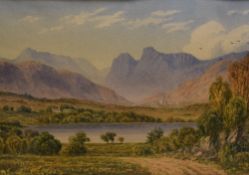 *Local Interest* William Taylor Longmire (British 1841 - 1914) A pair of watercolours 'Loughrigg