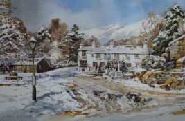 *Local Interest* After Judy Boyes (British 1943) Lithograph 'Troutbeck Bed and Breakfast', depicting