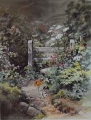 *Local Interest* After Judy Boyes (British b.1943) A pair of Lithographs 'Down the Garden' and '