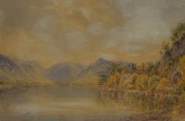 *Local Interest* William Taylor Longmire (British 1841 - 1914) Watercolour, Ullswater as seen from