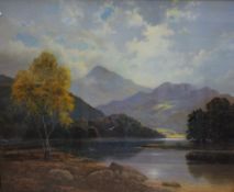 After Gerald Coulson (British 1926 - 2021) Lithograph 'Clearing Skies' a late summer mountainous