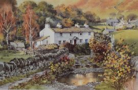 *Local Interest* After Judy Boyes (British b.1943) A pair of Lithographs 'Lakeland Bed and