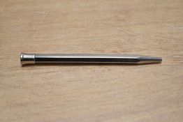 A small propelling pencil marked Champagne L'Anson Reims