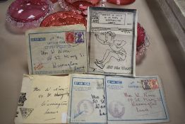 Four *Warrington/Liverpool interest* wartime letters between Bill Noon and his wife.