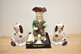 A Woods & Sons Burslem pottery limited edition Toby jug, depicting Ralph Wood circa 1770, limited