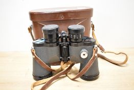 A Pair of Swift Audubon Binoculars 8.5X44 in leather case
